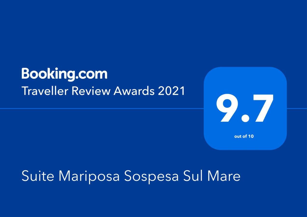 Suite Mariposa Sospesa Sul Mare มินเดโล ภายนอก รูปภาพ